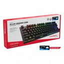 Teclado Gaming HyperX Alloy Origins CORE RGB -Switch Blue - ING HX-KB7BLX-US