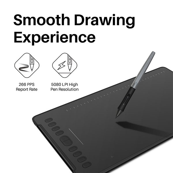 Tableta Digital Huion Inspiroy H1161