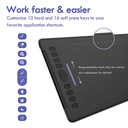 Tableta Digital Huion Inspiroy H1161