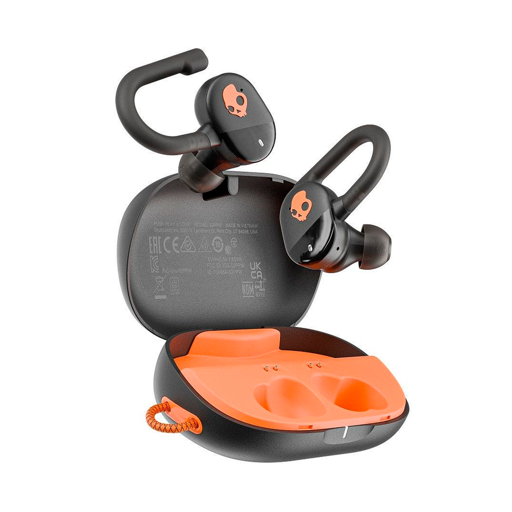 Audifonos Skullcandy PUSH PLAY ACTIVE TRUE WIRELESS, 34 hrs + carga rapida, bluetooth, IP55 Sudor y Agua, multipunto S2PPW-S749