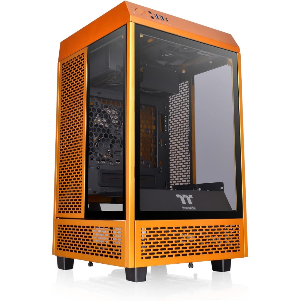 Case Thermaltake The Tower 100 Mini ITX Edition, Metalic Gold 