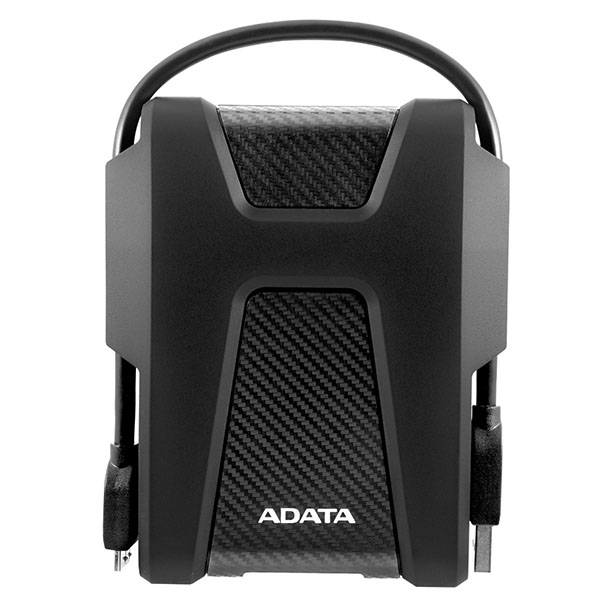 Disco Duro Externo Adata 1TB HD680 USB 3.1 Black Silicona Anti-Sock AHD680-1TU31-CBK