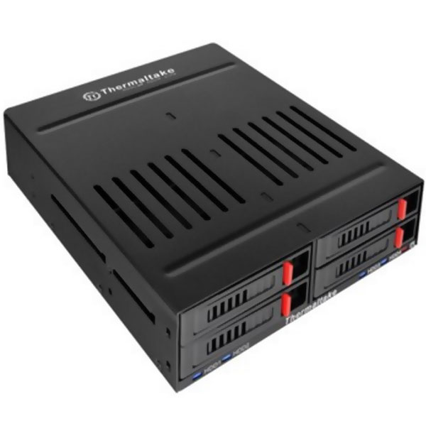 Enclosure Max 5 Quad Sata HDD Rack Para 2.5 Thermaltake