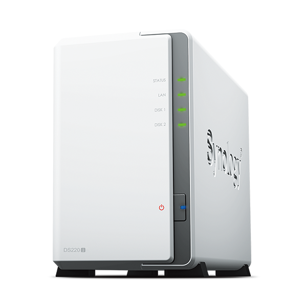 Enclosure NAS Synology DiskStation DS220J - 2 Slots HDD/SSD