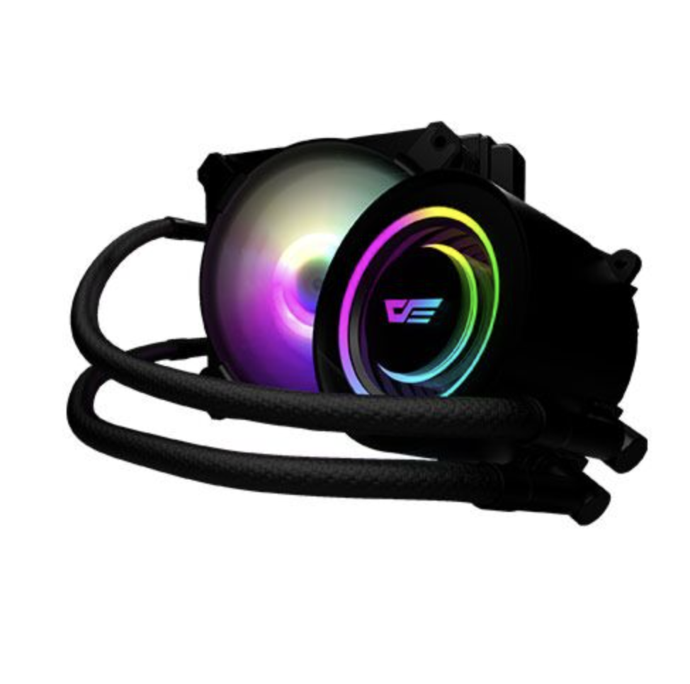 Enfriamiento liquido DARKFLASH Twister DX120 Liquid CPU Cooler - 120mm - Negro TDP 145W