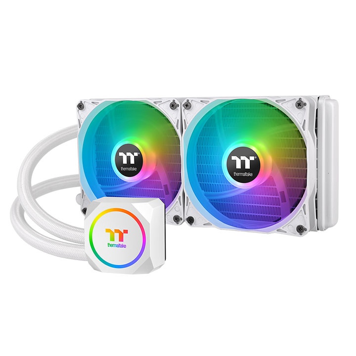 Enfriamiento Liquido Thermaltake TH240 ARGB Sync Snow Edition - CL-W301-PL12SW-A