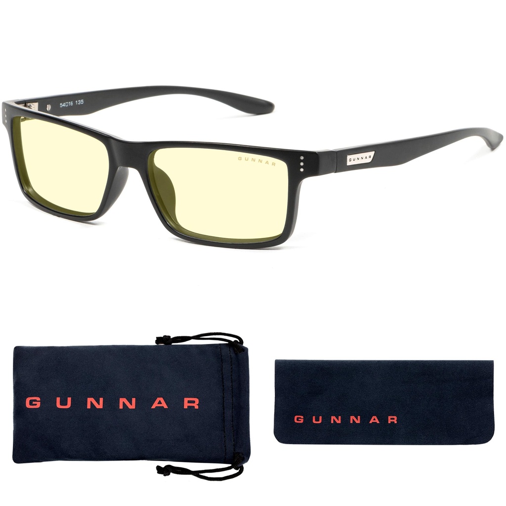 Gafas Gunnar para juegos y computadora  Vertex Blue-Light Block, Tinte Ambar - VER-00101
