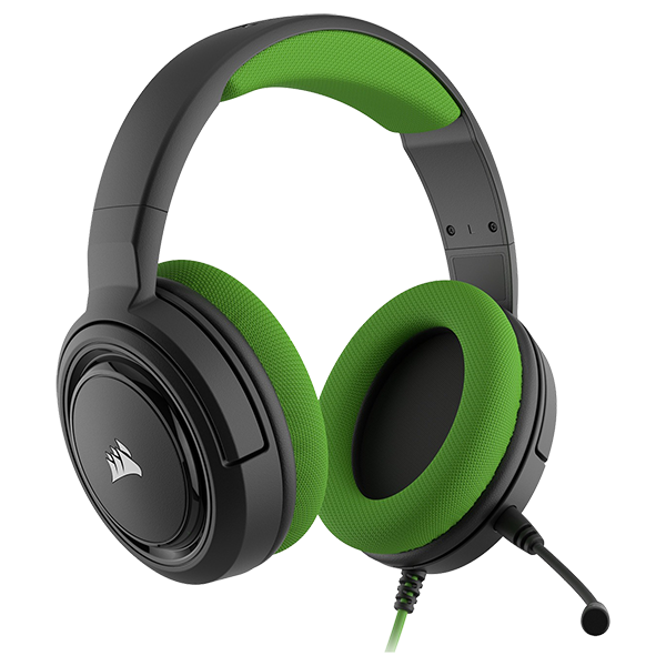 Headset Gaming Corsair HS35 estereo 3.5mm Verde