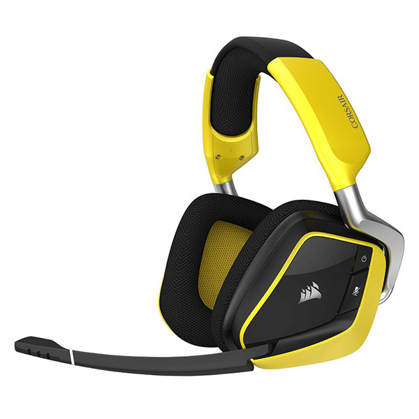 Headset Gaming VOID PRO RGB Wireless Dolby 7.1 - Amarillo - CORSAIR