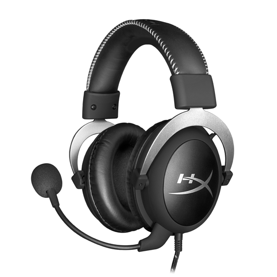 Headsets Gaming Cloud HyperX Silver Sonido Estereo Jack 3.5 Kingston