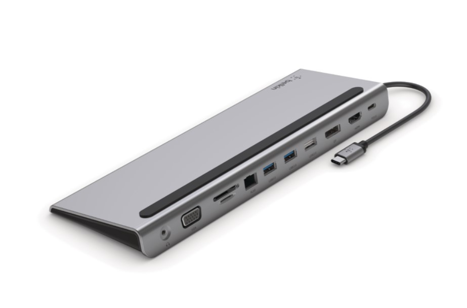HUB Belkin CONNECT 11-in-1, Soporte multipuerto USB-C, INC004btSGY