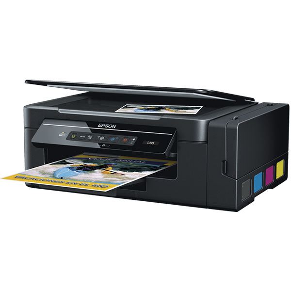 Impresora Multifuncional L395 con Tanque de Tinta, WIFI y IPrint Epson