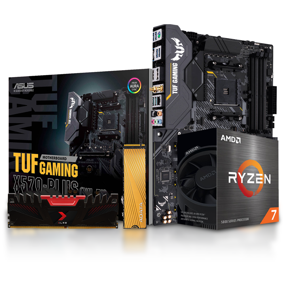 Kit Actualizacion Ryzen 7 5800X, B550M DS3H, 8GB DDR4 3200Mhz, M.2 256GB