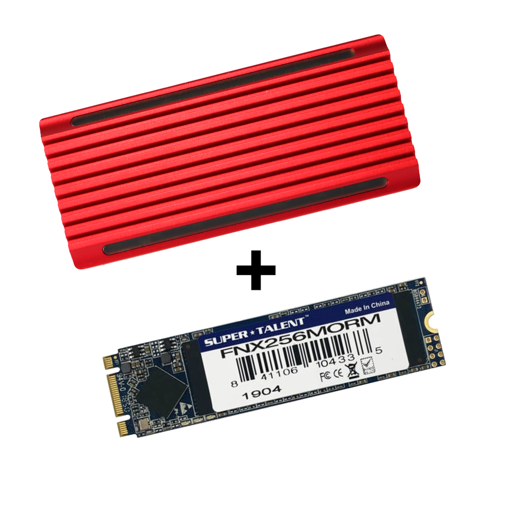 KIT M.2 Portable 256GB + Enclosure USB 3.0