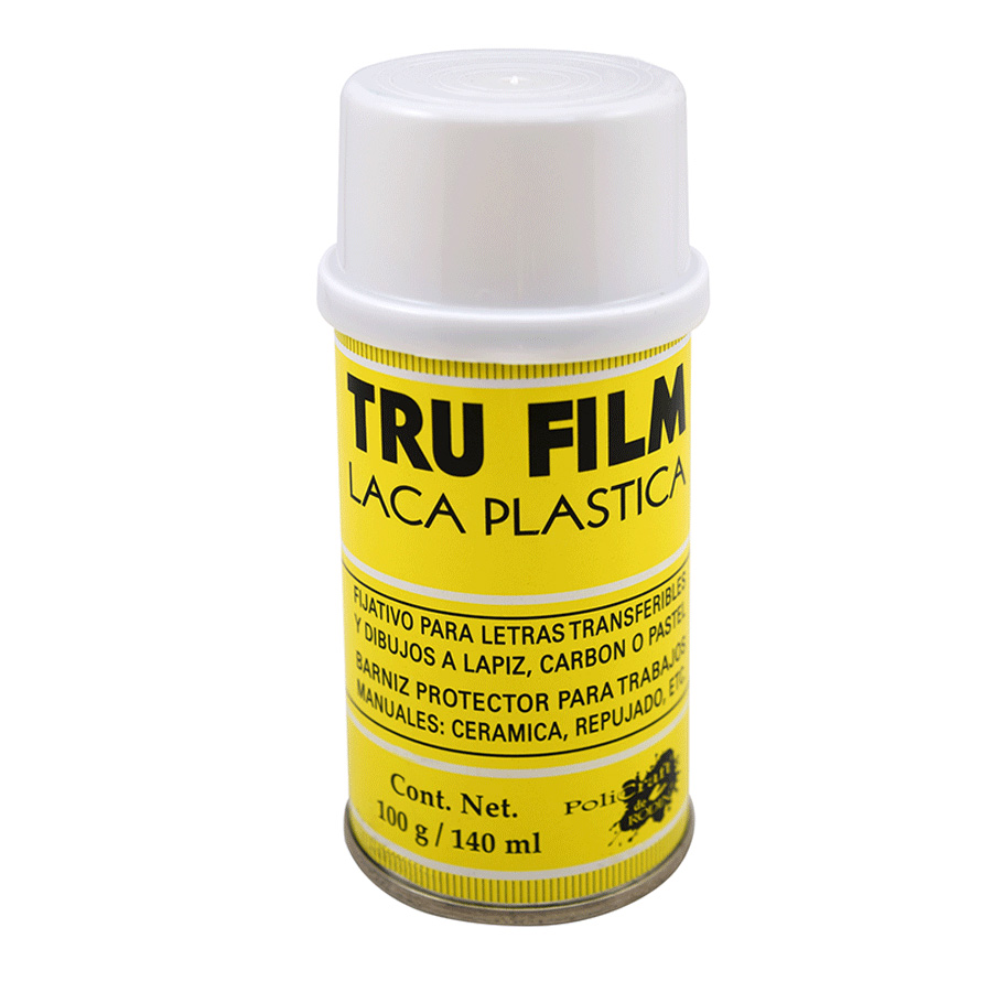 Laca Plastica True Film Brillante Aerosol 140ml - Policraft 100g