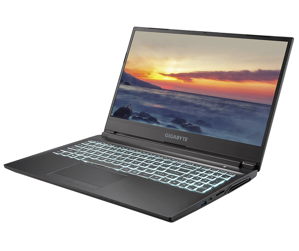 Laptop GIGABYTE INTEL CORE I5 GAMING 16GB 512GB SSD 15.6" RTX 3050 GDDR6 WIN11H NTBGB-G5 GD