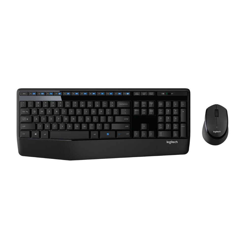 Logitech Wireless Combo MK345 - Juego de teclado y raton - inalambrico Ingles- 2.4 GHz, 920-006481