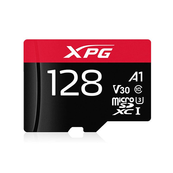 Memoria Micro SDHC Adata XPG 128GB Clase10 UHS-I U3 Original Gamer AUSDX128GUI3XPGA1-R