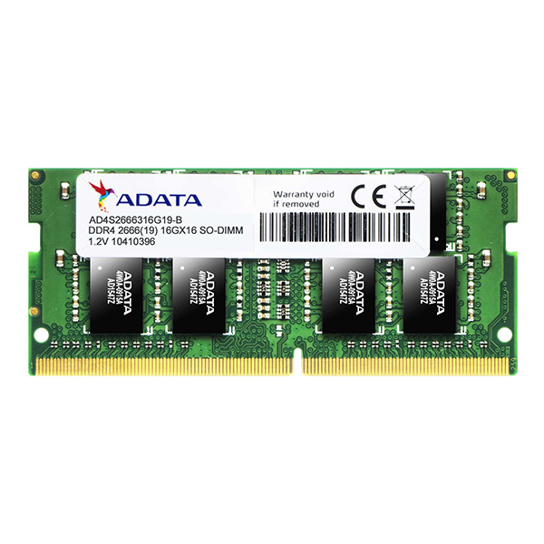 Memoria Ram ADATA 4GB 2666Mhz DDR4 SODIMM AD4S2666J4G19-S