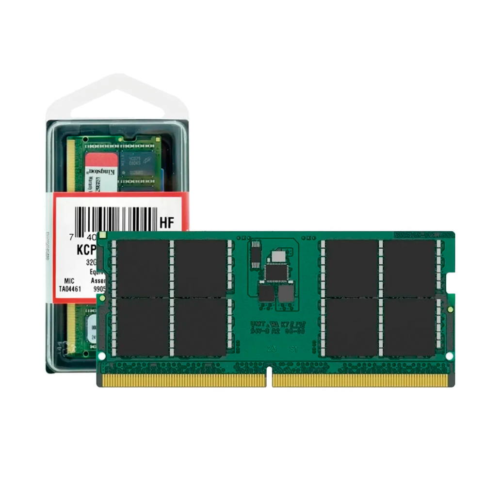 Memoria Ram Kingston DDR5 32GB 5600MT/s Sodimm PC5-44800 KCP556SD8-32