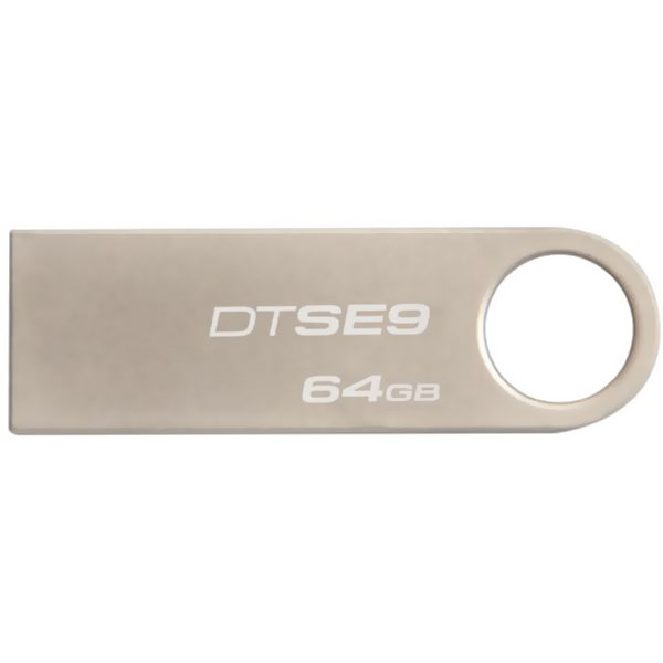 Memoria USB 64GB 2.0 Metal SE9 Kingston
