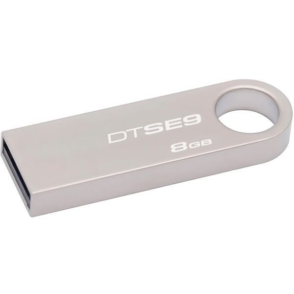Memoria USB 8GB 2.0 Metal Kingston