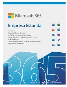 Microsoft 365 Business Standard - (1 año) - 1 usuario (5 dispositivos) Descarga digital/ESD