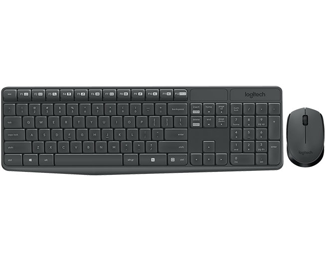 MK235 Teclado Wireless y Mouse Logitech - ENG