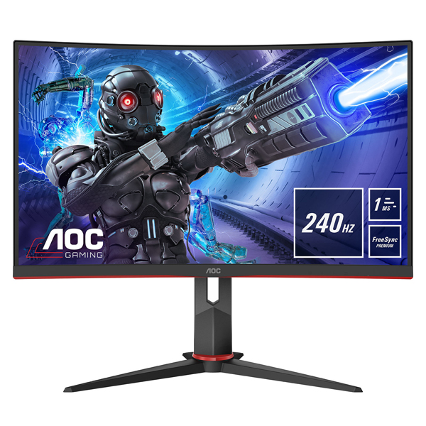 Monitor Gaming AOC 31.5" Curvo Full HD 240Hz, VA, FreeSync HDMI, DP C32G2ZE