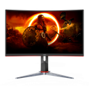 Monitor Gaming AOC Curvo 27" 165Hz 1080p HDMI Black/Red C27G2