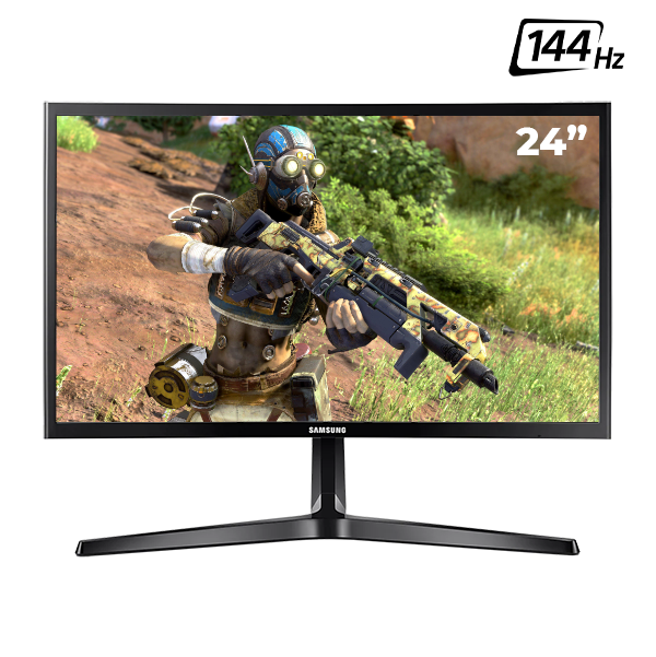 Monitor Gaming Samsung CRG50 24" FHD 144hz Curvo LC24RG50FQLX