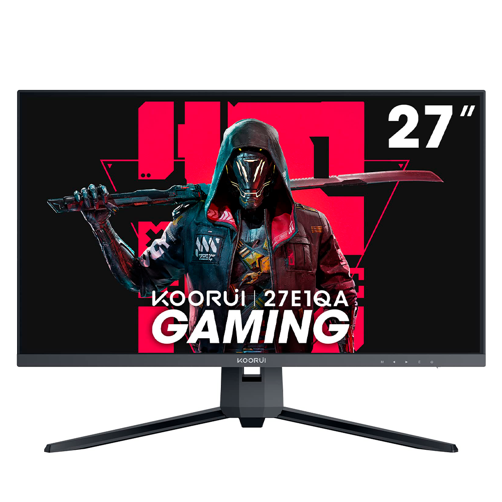 Monitor KOORUI 27", QHD 1440P 144 Hz (1 ms, panel VA, DP, HDMI) 27E1QA