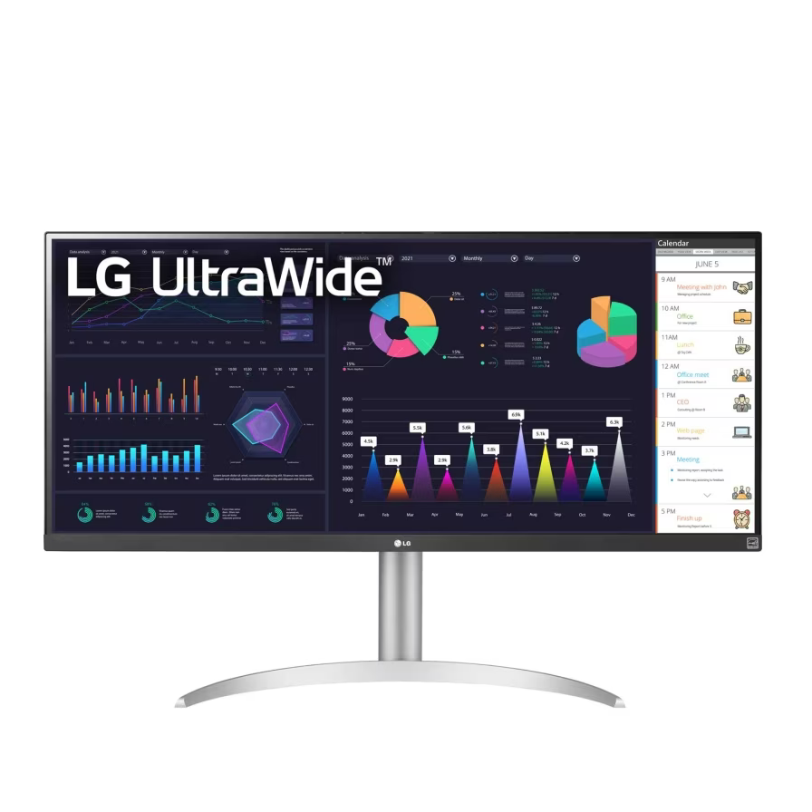 Monitor, LG UltraWide 34WQ650-W - Monitor LED - 34", 2560 x 1080 UWFHD, @100 Hz, 34WQ650-W