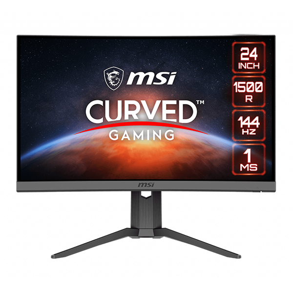 Monitor MSI OPTIX G24C6P 23.8" Curvo FHD 1080p 144Hz 1ms