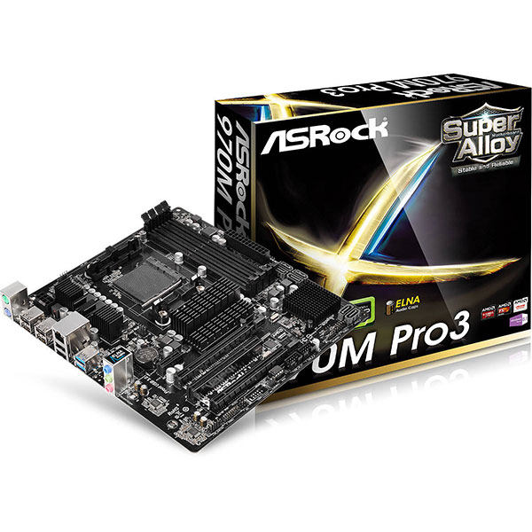 Motherboard 970M PRO3 AMD DDR3 AsRock