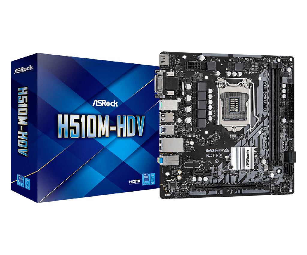 Motherboard Asrock H510M-HVS LGA 1200 10th/11th