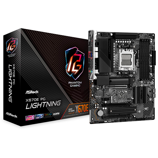 Motherboard Asrock X670E PG LIGHTNING AM5 MXBJ60-AQUAYZ
