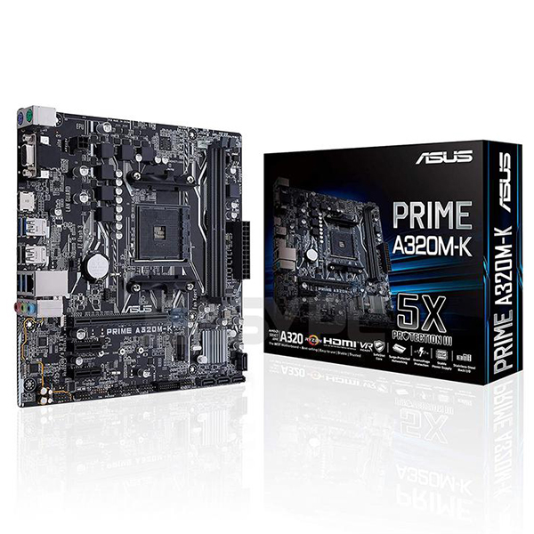 Motherboard Asus PRIME A320M-K AM4 DDR4 Micro ATX