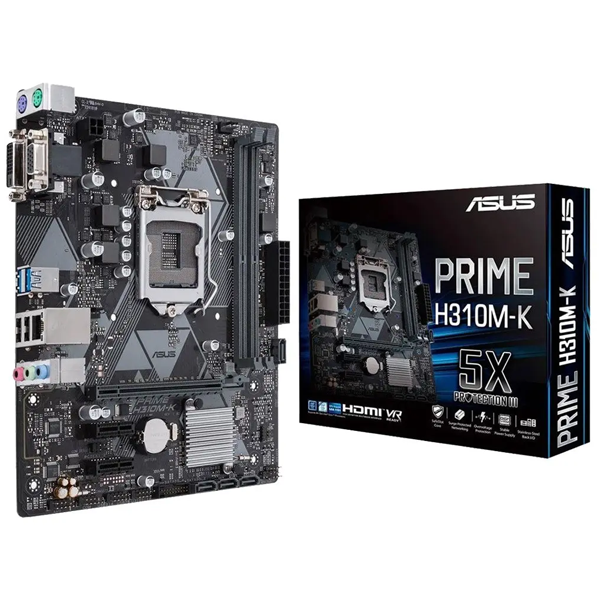 Motherboard Asus Prime H310M-K Micro ATX LGA 1151