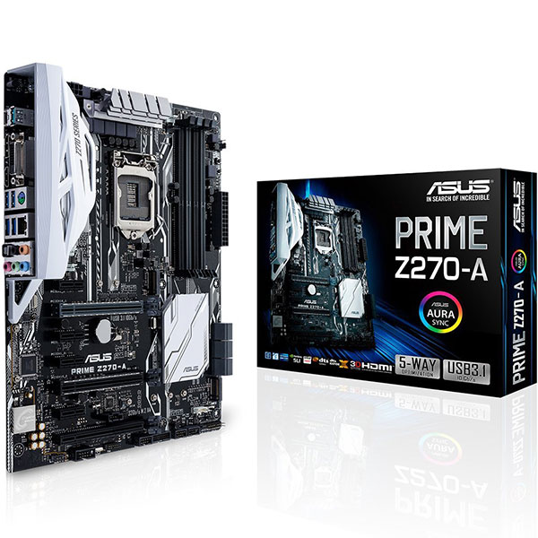 Motherboard Prime Z270-A AURA LGA 1151 DDR4 ATX Asus