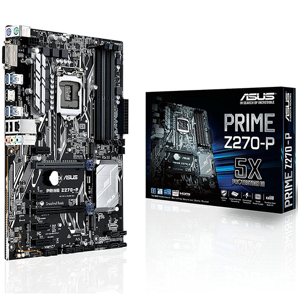 Motherboard Prime Z270-P LGA 1151 DDR4 ATX Asus