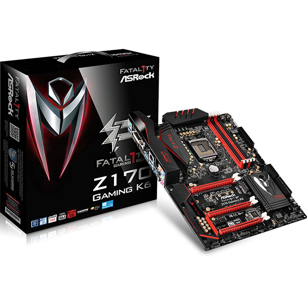 Motherboard Z170 Gaming K6 LGA 1151 DDR4 ATX AsRock