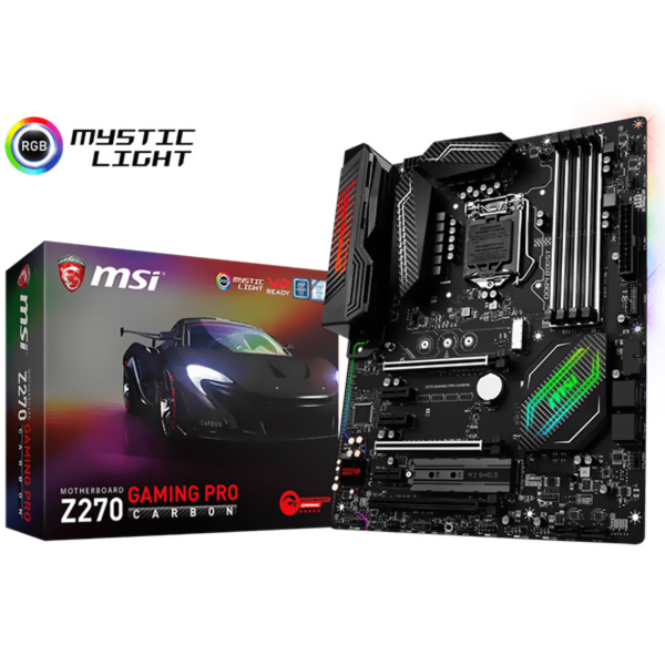 Motherboard Z270 Gaming Pro Carbon DDR4 LGA 1151 MSI