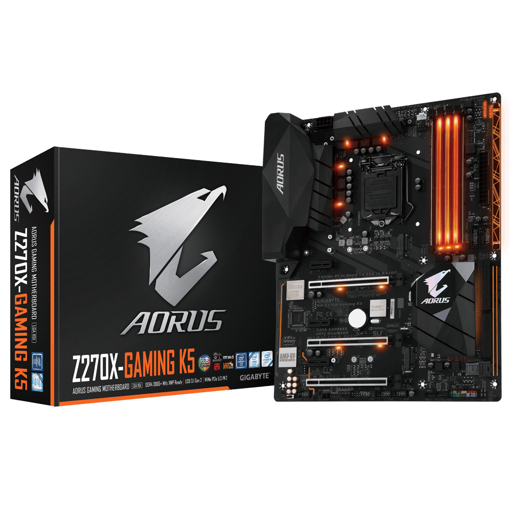 Motherboard Z270X-Gaming K5 Aorus DDR4 LGA 1151 Gigabyte