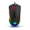 Mouse Gaming Redragon COBRA FPS, Sensor Pixart P3325 32,000 DPI RGB Chroma, 8 Botones programables M711-FPS-1 Negro