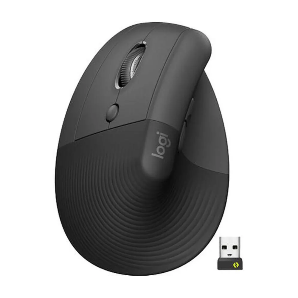 Mouse Logitech Lift Vertical Ergonomic Graphite-910-006467