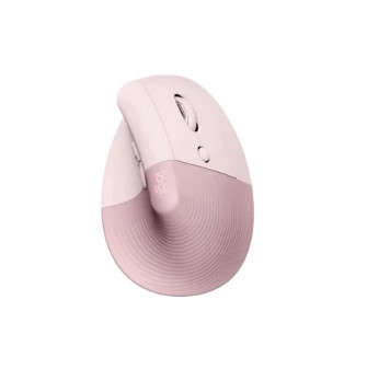 Mouse, Logitech Lift Vertical Ergonomic vertical, 6 botones, inalámbrico - Bluetooth, 2.4 GHz, 910-006472
