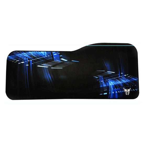 Mouse Pad ARGOM Combat  34.5X79.5CM | Negro azul