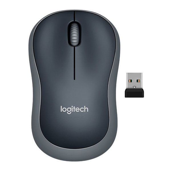 Mouse Wileress Logitech M185 Dark Silver 2.4ghz 910-002225
