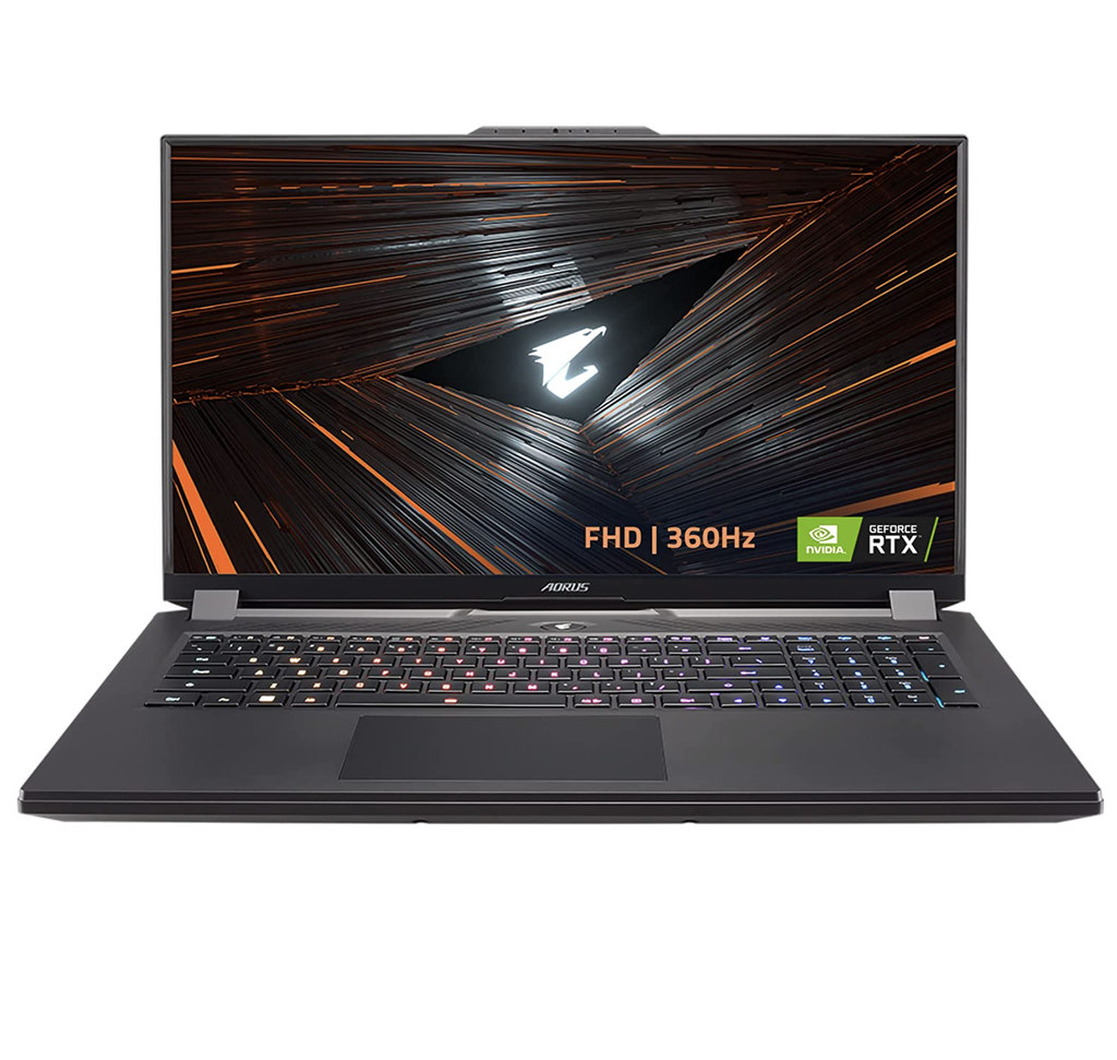 Notebook GIGABYTE AORUS 17 XE4-73LA514SH Core i7-12700H RTX 3070Q GDDR6 8gb, 16GB RAM, 1TB M.2  WH
